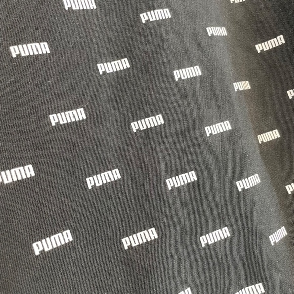 Puma Crewneck Sweater Black and White Women’s Size Small - Picture 8 of 12